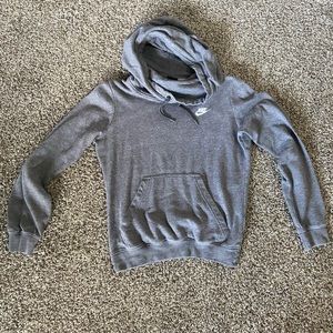 Nike Gray Cowl Neck Sweatshirt Hoodie